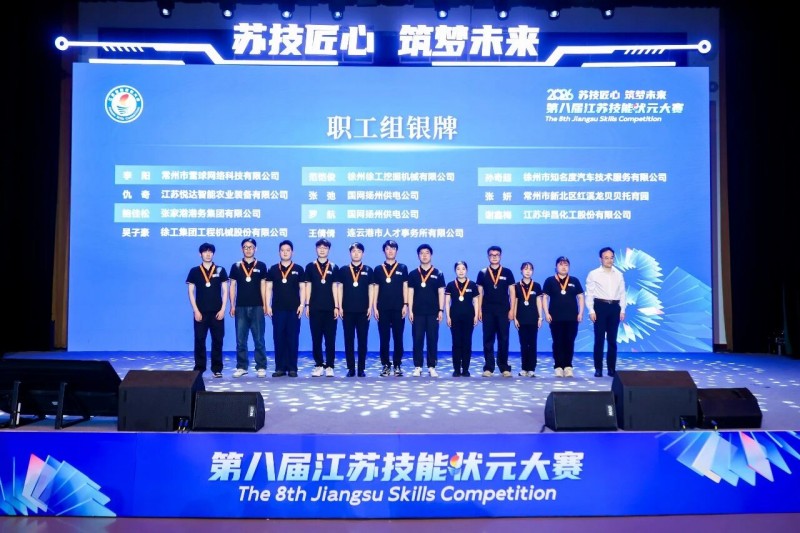 第八届江苏技能状元大赛收官，常州斩获5金3银5铜